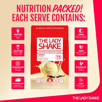 The Lady Shake Vanilla 560g