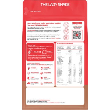 The Lady Shake Chocolate 560g