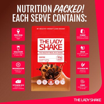 The Lady Shake Chocolate 560g
