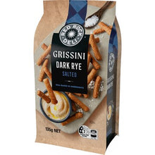 Red Rock Deli Grissini Salted Dark Rye 135g
