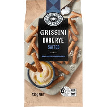 Red Rock Deli Mini Grissini Salted Dark Rye 135g