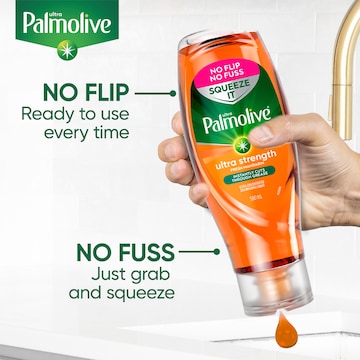 Palmolive Ultra Strength Squeeze Dishwashing Liquid Mandarin 500mL
