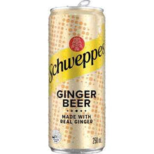 Schweppes Ginger Beer Cans 250mL x 6 pack
