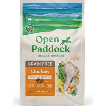 Open Paddock Grain Free Chicken Dry Dog Food 2.25kg