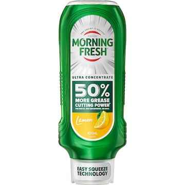Morning Fresh Easy Squeeze Dishwashing Liquid Lemon 600mL