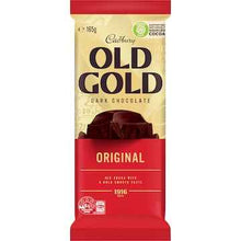 Cadbury Old Gold Original Dark Chocolate Block 165g