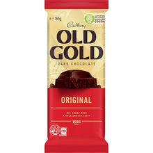 Cadbury Old Gold Original Dark Chocolate Block 165g
