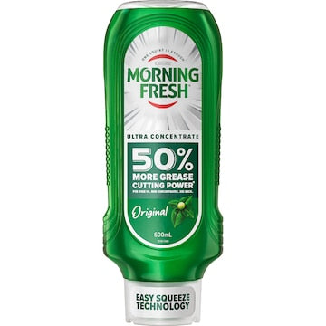 Morning Fresh Easy Squeeze Dishwashing Liquid Original 600mL