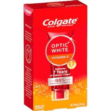Colgate Optic White Vitamin C Whitening Toothpaste 100g