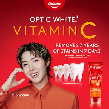 Colgate Optic White Vitamin C Whitening Toothpaste 100g