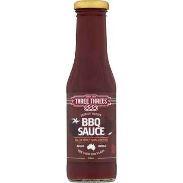 Three Threes BBQ Sauce 300mL