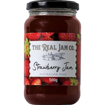 The Real Jam Co. Strawberry 500g