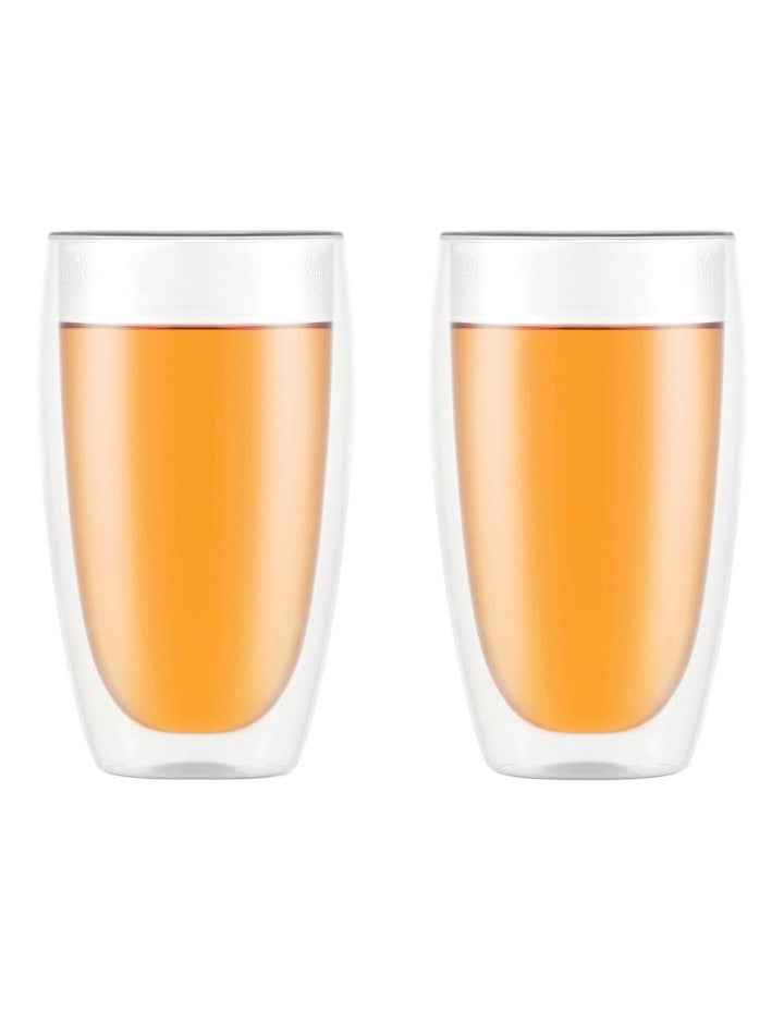 Pavina Double Wall Glasses, Set of 2, 450ml in Clear