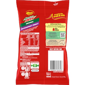 Allen's Mountain Dew Chews 150g