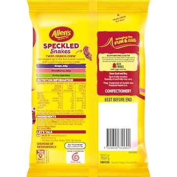 Allen's Speckled Snakes 130g