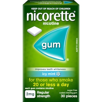 Nicorette Gum Icy Mint 30 pack