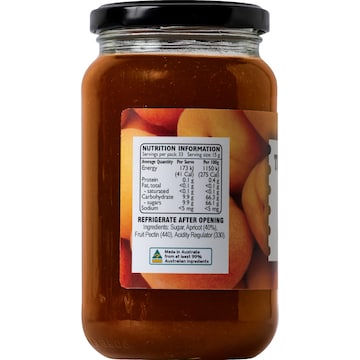 The Real Jam Co. Apricot 500g