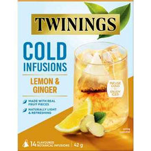 Twinings Cold Infusions Lemon & Ginger 14 pack