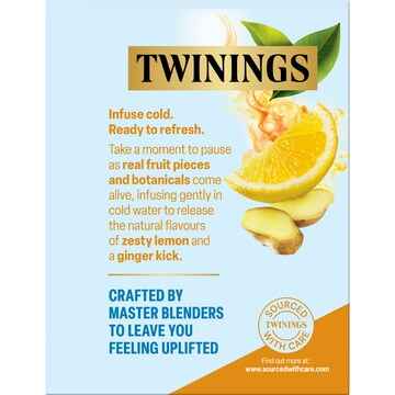 Twinings Cold Infusions Lemon & Ginger 14 pack
