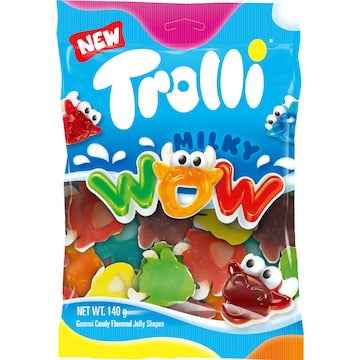 Trolli Milky Wow Lollies 140g