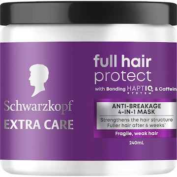 Schwarzkopf Extra Care Full Hair Protect 4-In-1 Anti-Breakage Mask 240mL