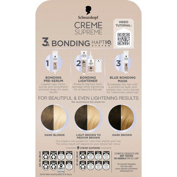 Schwarzkopf Creme Supreme L1 Extreme Lightener Plus Hair Dye each