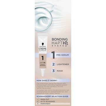 Schwarzkopf Creme Supreme L1 Extreme Lightener Plus Hair Dye each