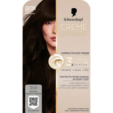 Schwarzkopf Creme Supreme 3-0 Natural Darkest Brown Hair Dye each