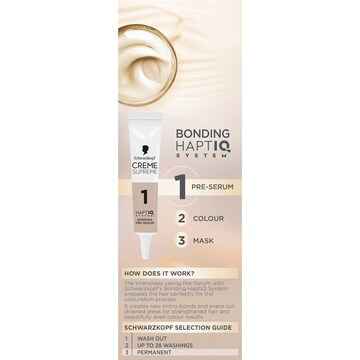 Schwarzkopf Creme Supreme 3-0 Natural Darkest Brown Hair Dye each