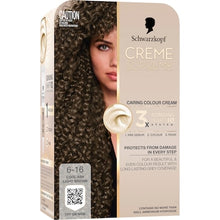 Schwarzkopf Creme Supreme 6-16 Cool Ash Light Brown Hair Dye each