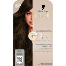 Schwarzkopf Creme Supreme 4-0 Natural Dark Brown Hair Dye each