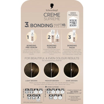 Schwarzkopf Creme Supreme 5-0 Natural Brown Hair Dye each