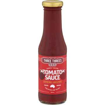 Three Threes Tomato Sauce 300mL