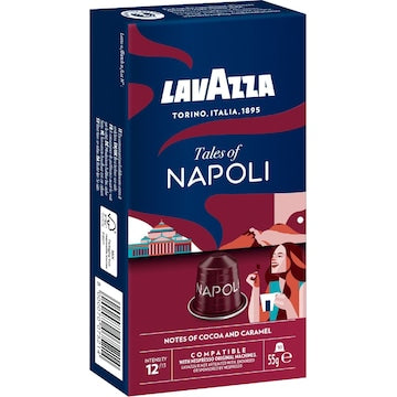 Lavazza Tales Of Italy Napoli Coffee Pods Nespresso Compatible 10 pack
