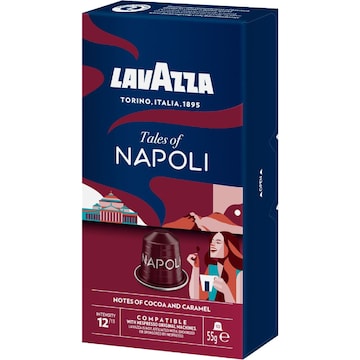 Lavazza Tales Of Italy Napoli Coffee Pods Nespresso Compatible 10 pack