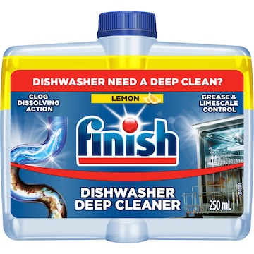 Finish Dishwasher Cleaner Liquid Lemon 250mL