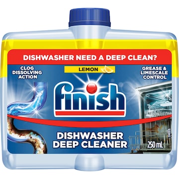 Finish Dishwasher Deep Cleaner Lemon 250mL