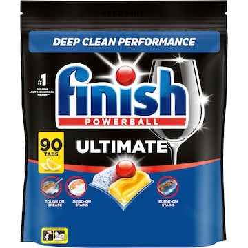 Finish Ultimate Dishwashing Tablets Lemon 90 pack