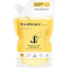 Freshwater Farm Australia Dishwashing Liquid Refill Pouch Lemon Myrtle 800mL