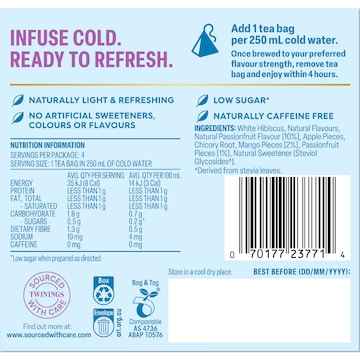 Twinings Cold Infusions Mango & Passionfruit 4 pack