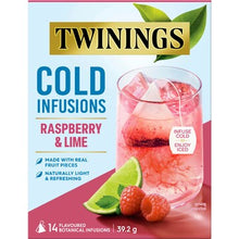 Twinings Cold Infusions Raspberry & Lime 14 pack