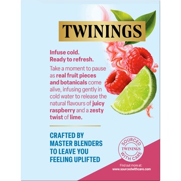 Twinings Cold Infusions Raspberry & Lime 14 pack