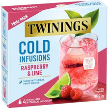 Twinings Cold Infusions Raspberry & Lime 4 pack