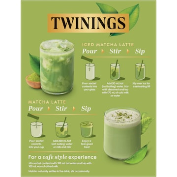 Twinings Matcha Latte Sachets 8 pack