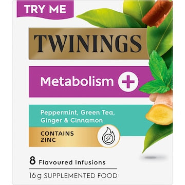 Twinings Metabolism Flavoured Infusions 8 pack
