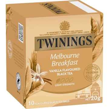 Twinings Melbourne Breakfast Tea Bags 10 pack