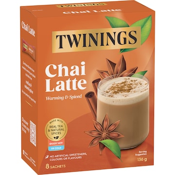 Twinings Chai Latte Sachets 8 pack