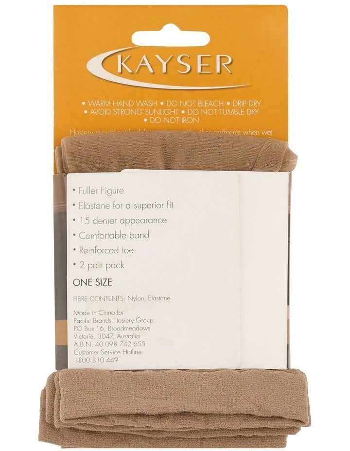 Silky Elastane Knee Hi's in Nubeige