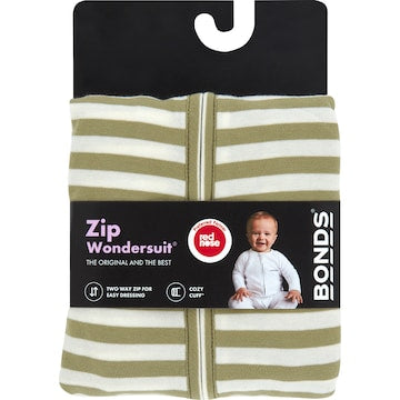 Bonds Baby Zippy Wondersuit Size 0 Assorted each