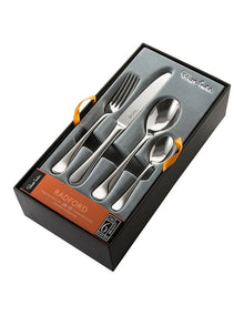 Radford Bright 24 Piece Cutlery Set Gift Boxed in Silver
